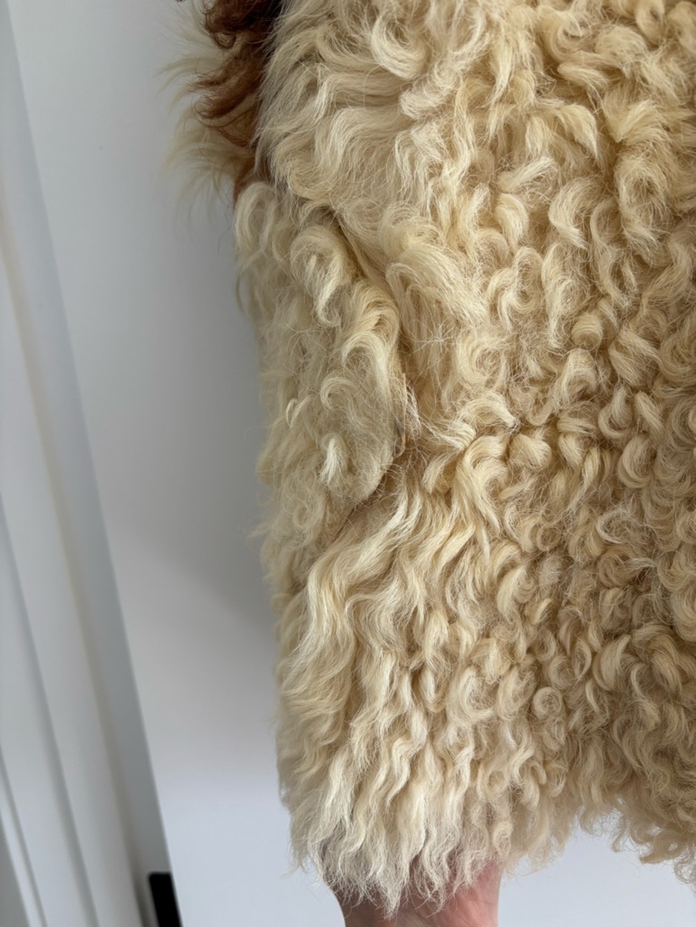 Handmade vintage fur vest - Picture 3 of 6